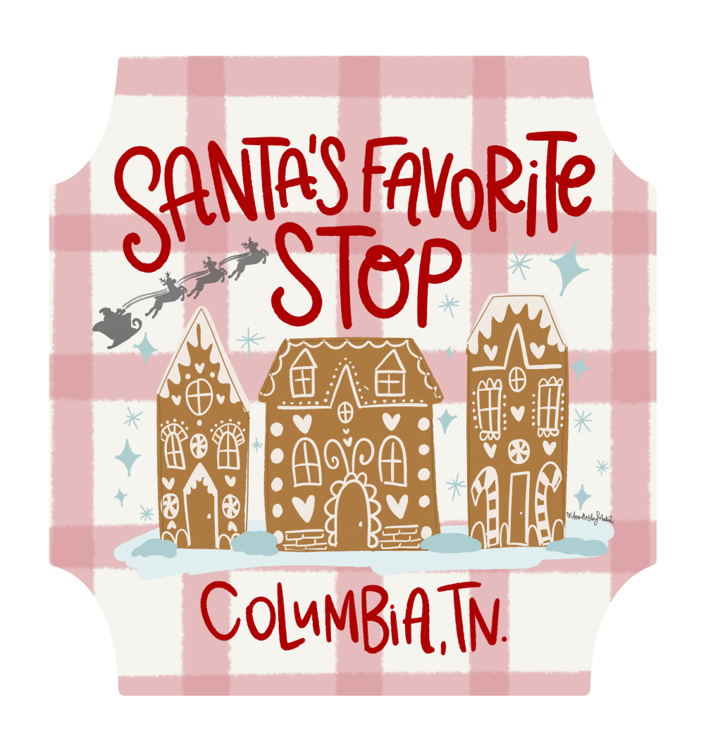 DOODLES BY REBEKAH SANTAS FAVORITE STOP