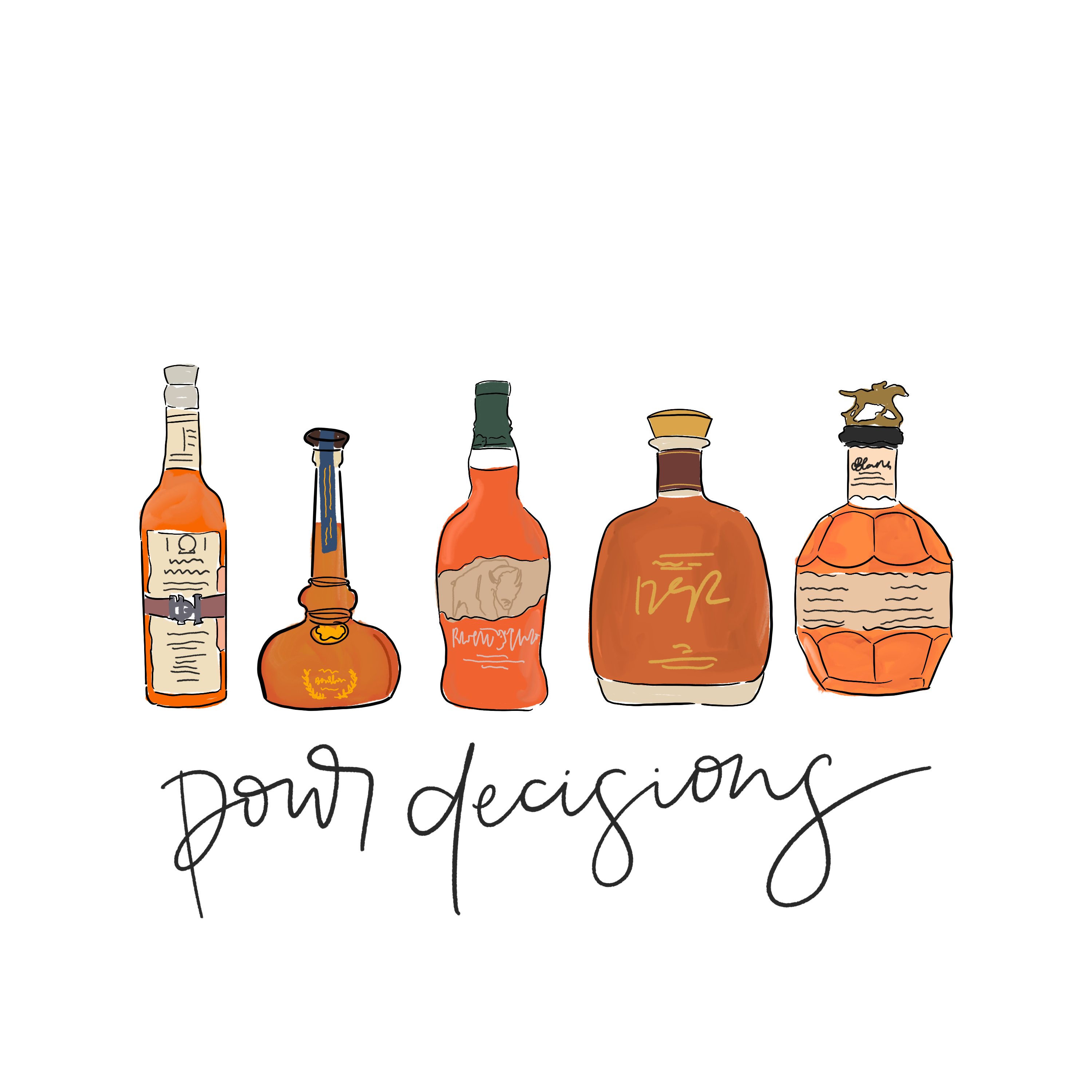 DOODLES BY REBEKAH POUR DECISIONS