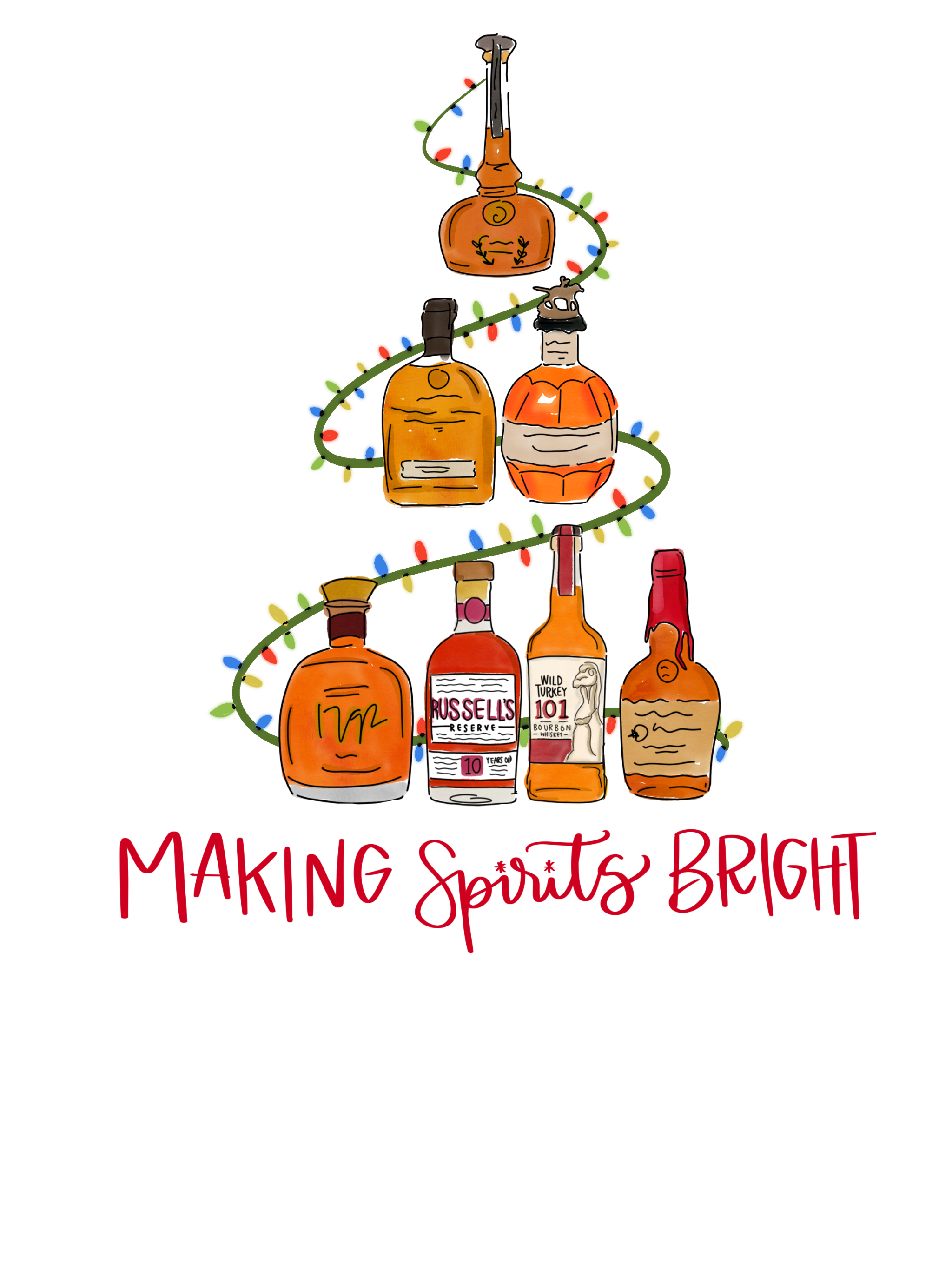DOODLES BY REBEKAH MAKING SPIRITS BRIGHT