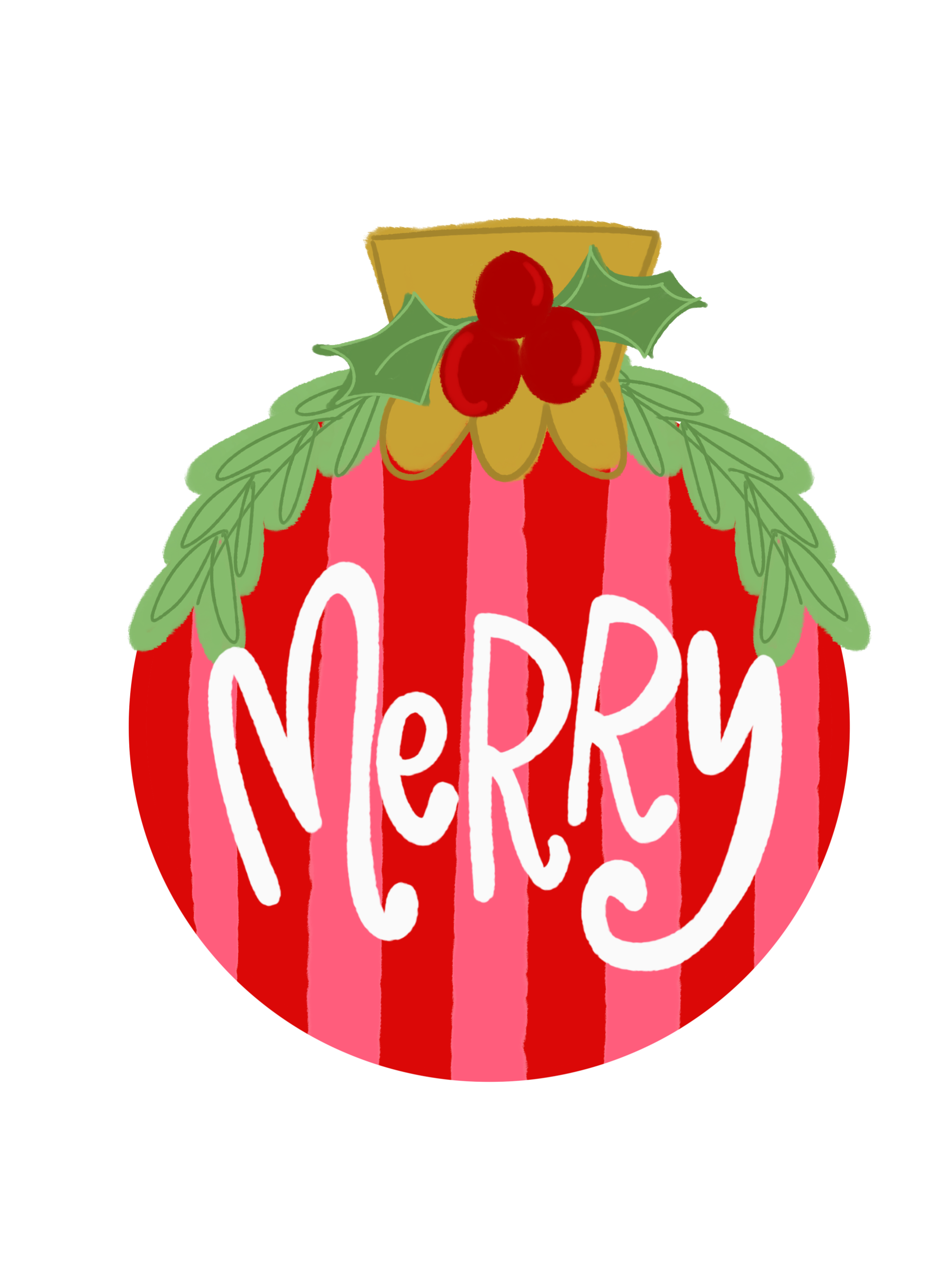 DOODLES BY REBEKAH MERRY ORNAMENT