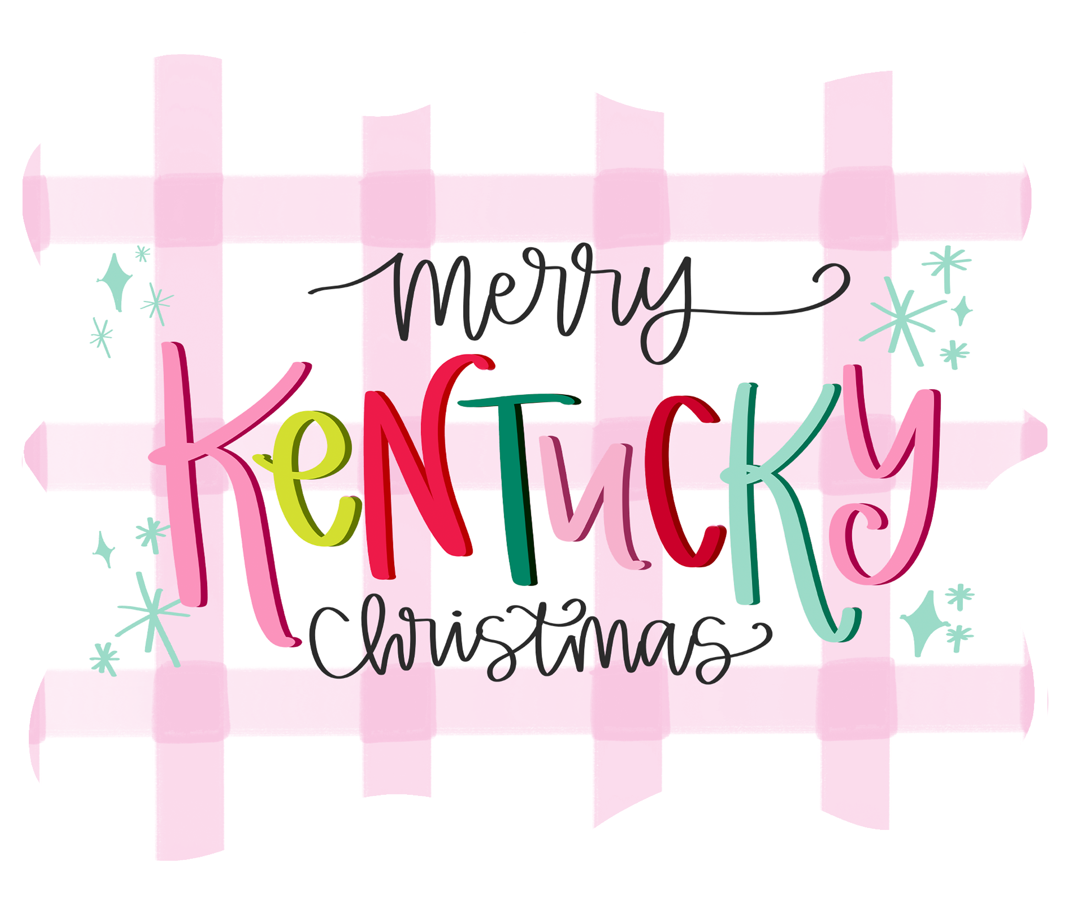 DOODLES BY REBEKAH MERRY KENTUCKY CHRISTMAS