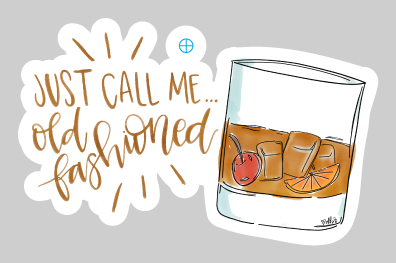 DOODLES BY REBEKAH JUST CALL ME OLD FASHIONED
