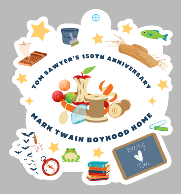 DOODLES BY REBEKAH  TOM SAWYERS 150 ANNIVERSARY