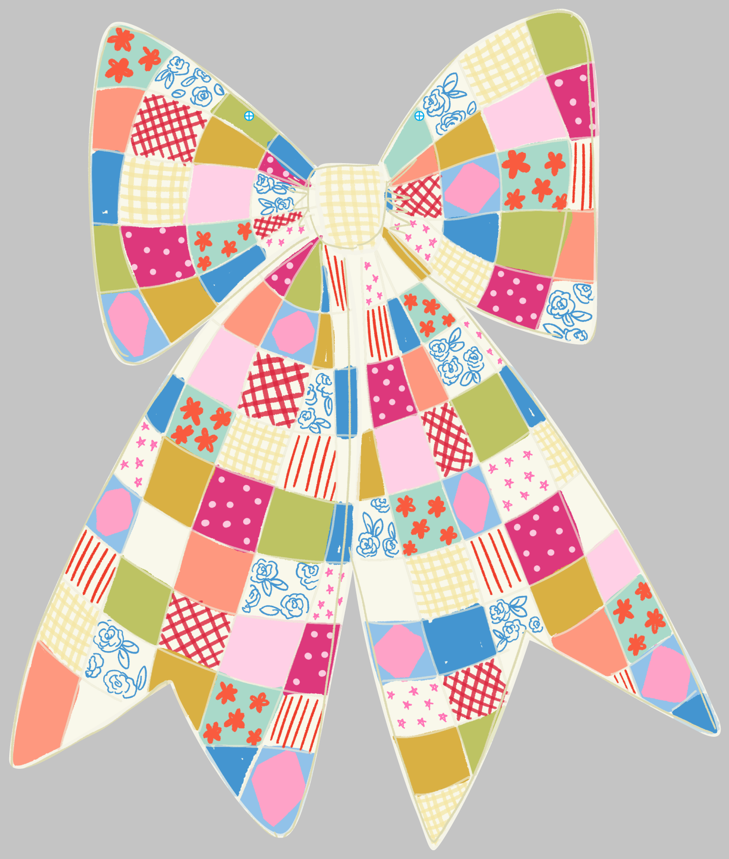 DOODLES BY REBEKAH QUILT PATTERN BOW