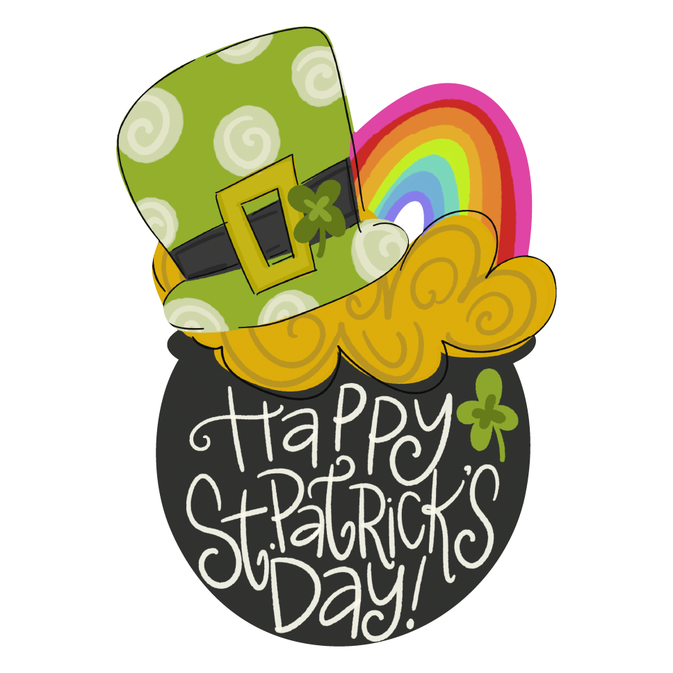 DOODLES BY REBEKAH HAPPY ST PATRICKS DAY