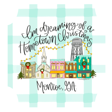DOODLES BY REBEKAH IM DREAMING OF A HOMETOWN CHRISTMAS