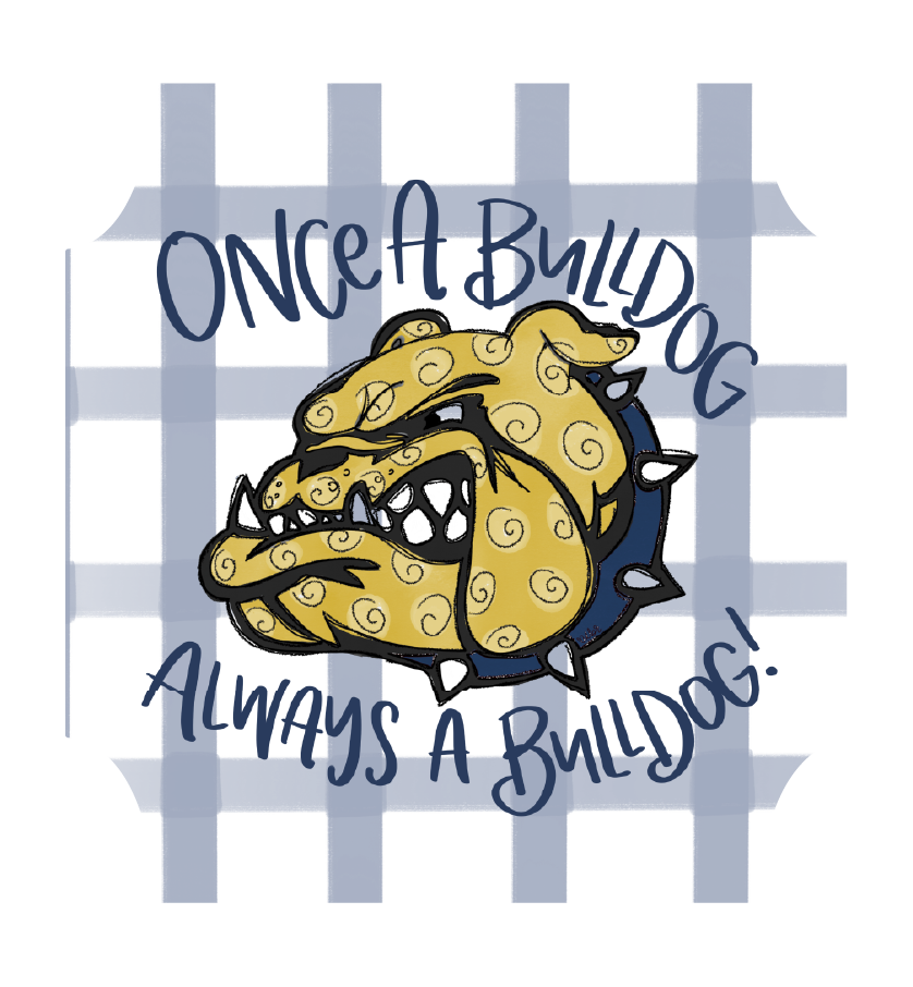 DOODLES BY REBEKAH ALWAYS A BULLDOG