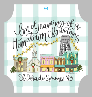 DOODLES BY REBEKAH IN IM DREAMING OF A HOMETOWN CHRISTMAS ELDORADO SPRINGS MO