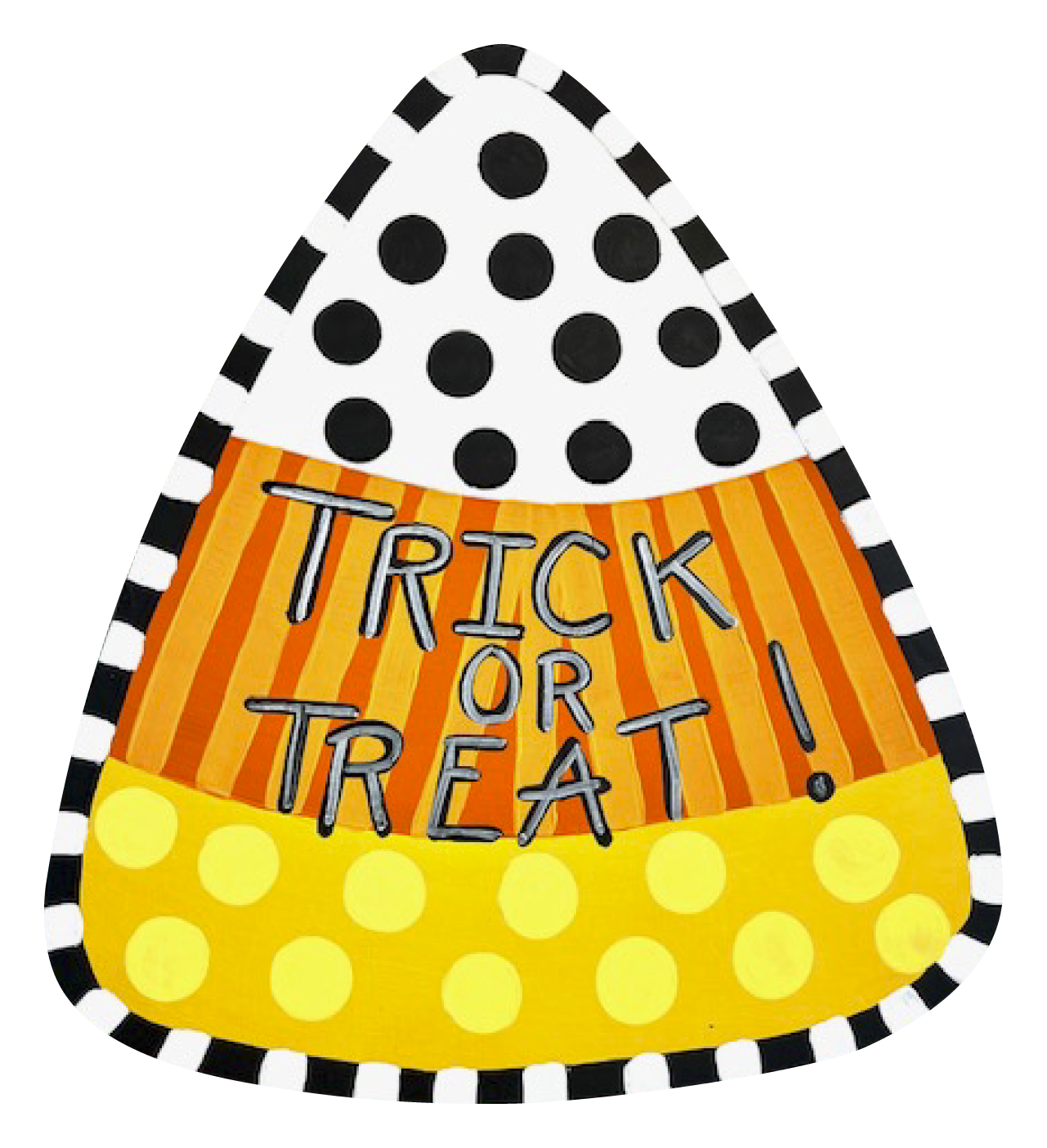 ALICIA MILAM TRICK OR TREAT CANDY CORN