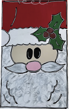 ALICIA MILAM RECTANGLE SANTA HEAD
