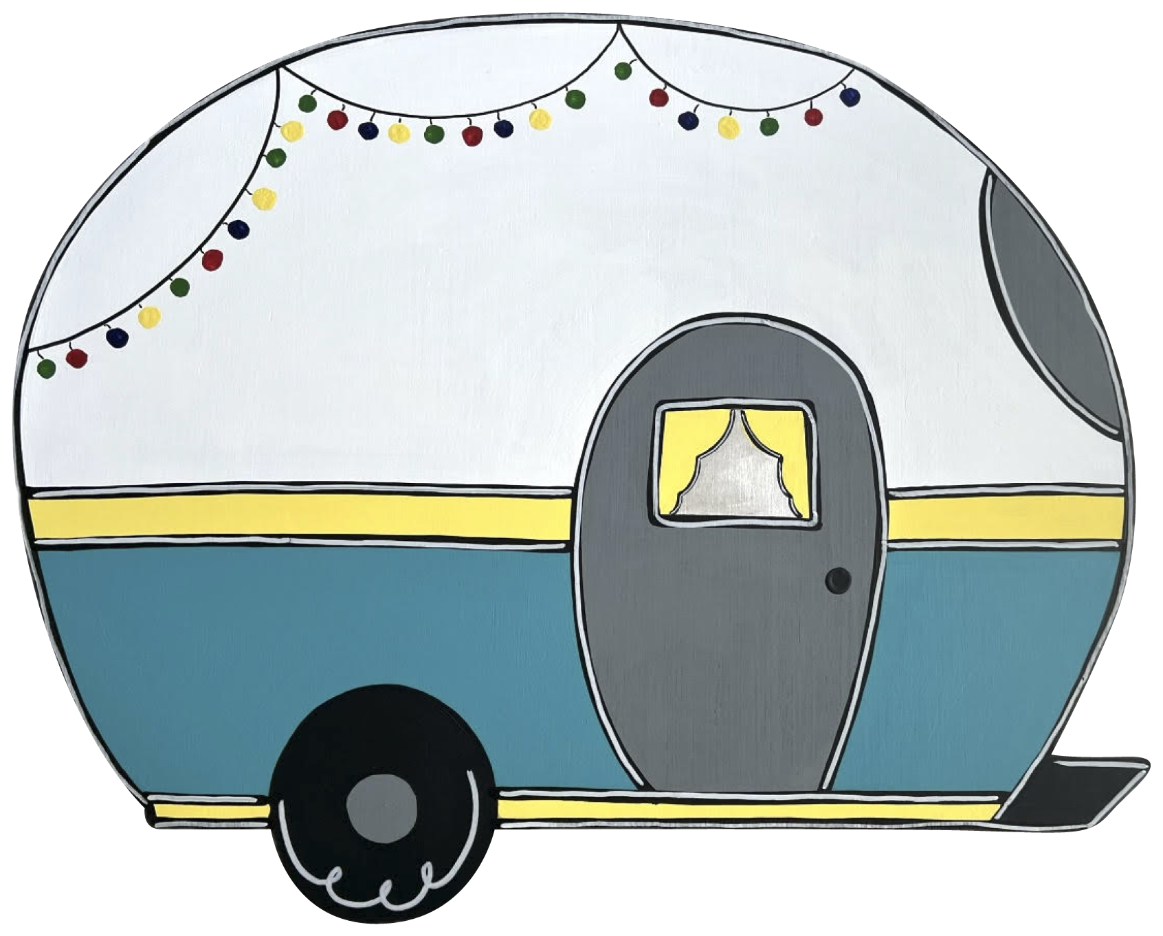 ALICIA MILAM CAMPER WITH LIGHTS