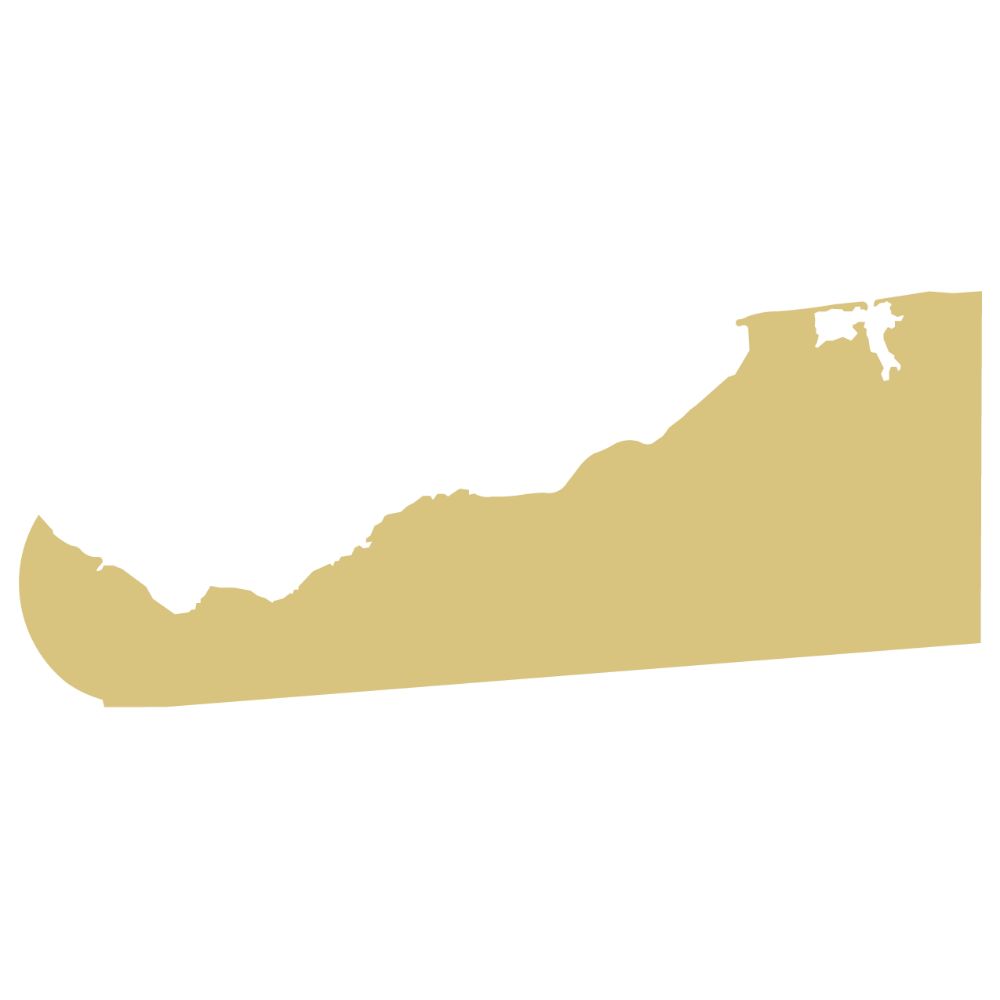 Basic Shape Delaware MDF Cutout State Silhouette - Unfinished For DIY