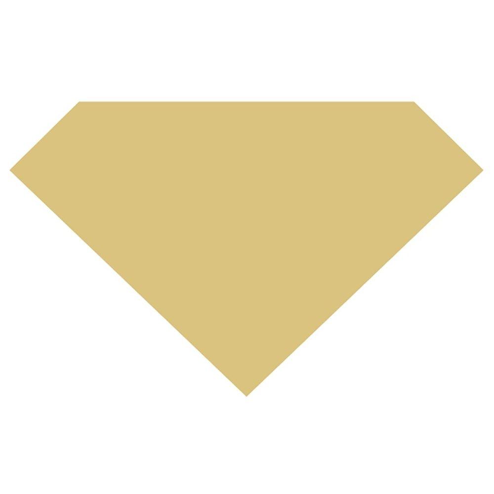 Basic Shape Diamond MDF Cutout Silhouette Style 2 - Unfinished For DIY