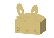 3D Bunny Basket