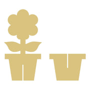 Dimensional Flower Pot