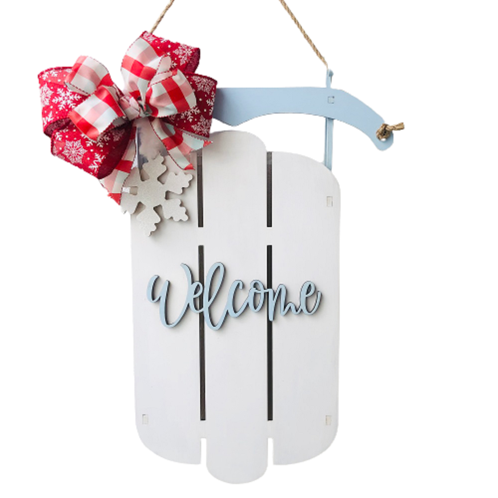 Dimensional Sled Grey Welcome