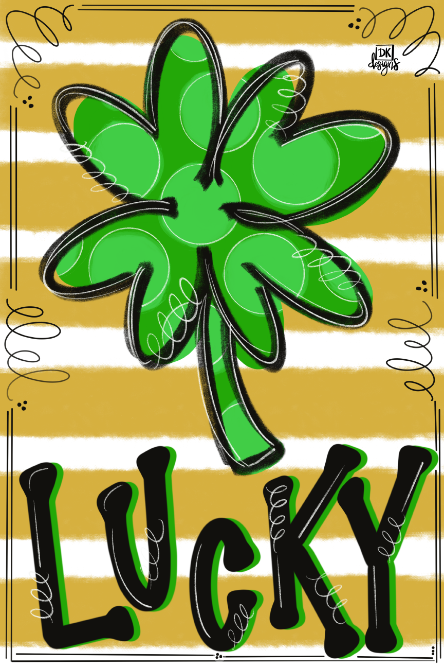 DK DESIGNS GEORGIA LUCKY CLOVER