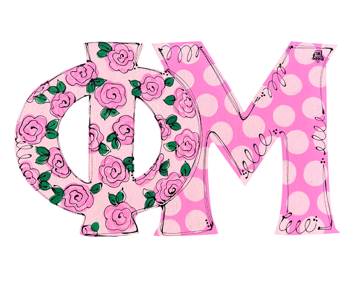 DK DESIGNS GEORGIA FLORAL SORORITY