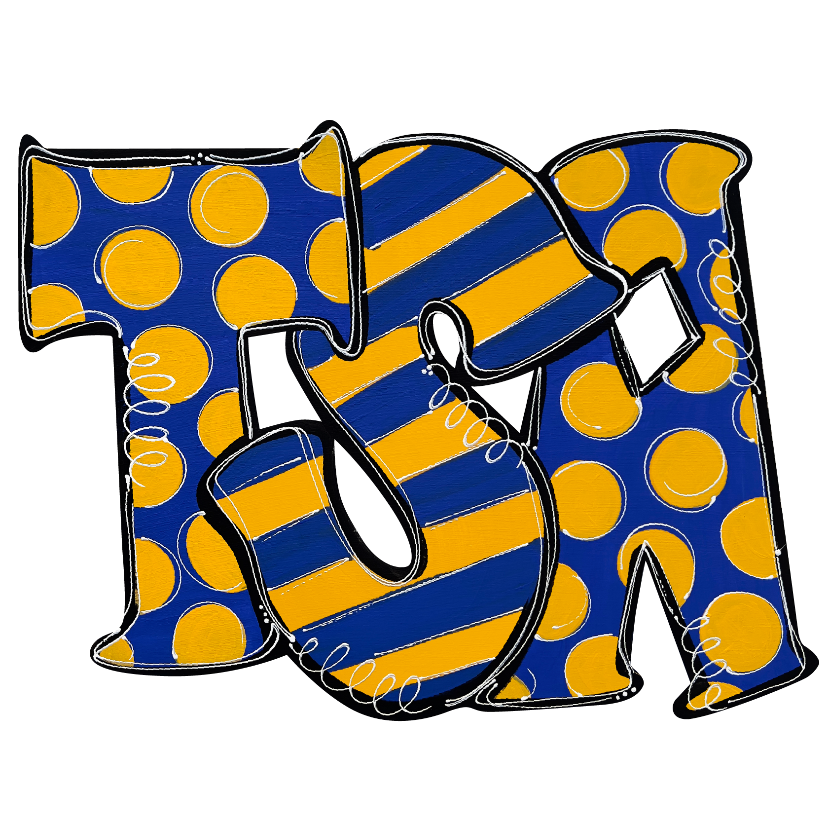 DK DESIGNS GEORGIA TSA LETTERS