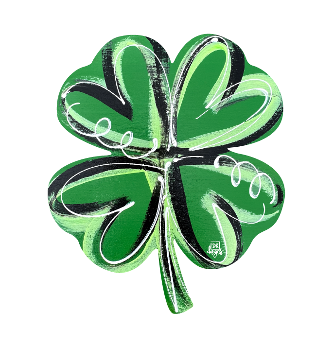 DK DESIGNS GEORGIA 4 LEAF CLOVER
