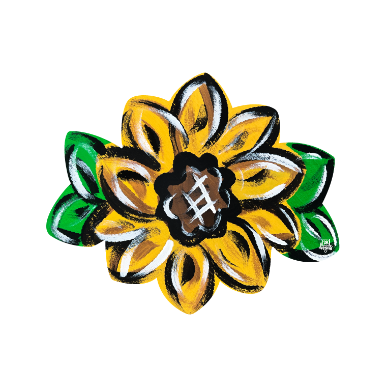 DK DESIGNS GEORGIA SUNFLOWER