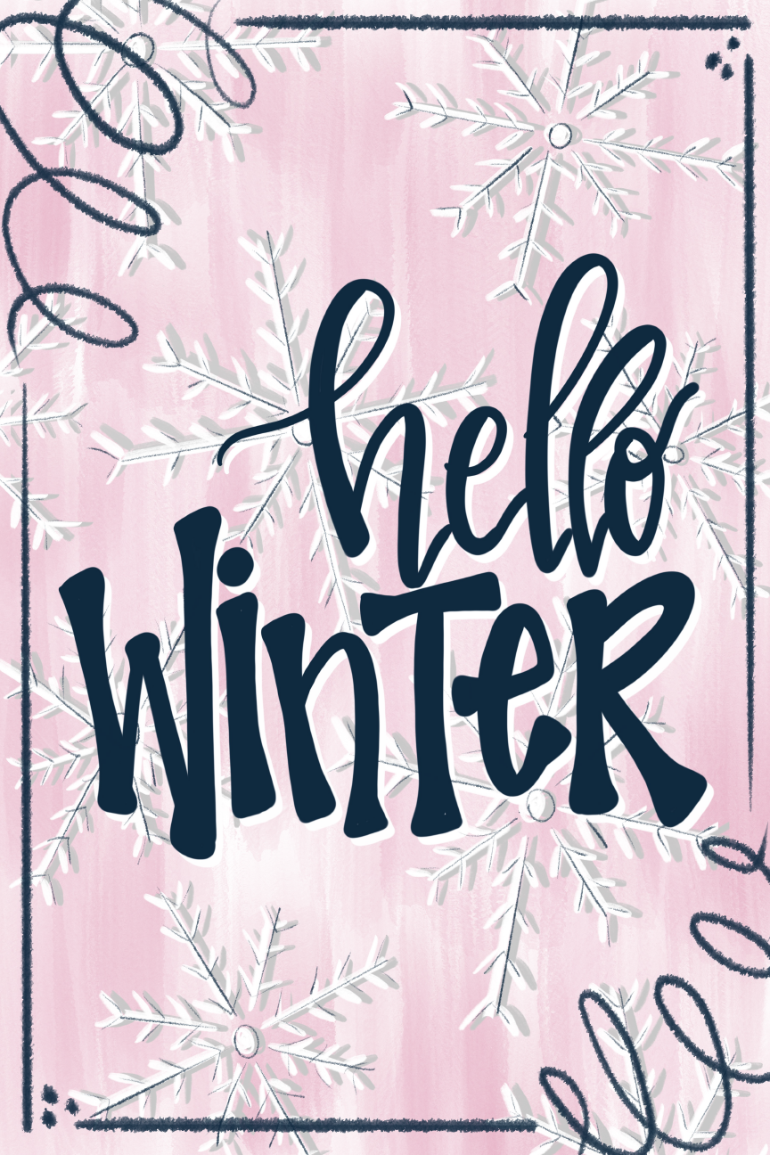 DK DESIGNS GEORGIA HELLO WINTER