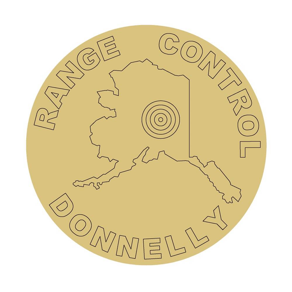 Design By Line Round MDF Cutout Alaska Range Central Donnelly Target - Unfinished For DIY