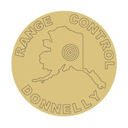 Design By Line Round MDF Cutout Alaska Range Central Donnelly Target - Unfinished For DIY