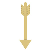 Design By Line Arrow MDF Cutout Arrow Silhouette - Unfinished For DIY