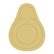 Design By Line Avocado MDF Cutout - Unfinished For DIY