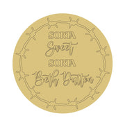 Design By Line Round MDF Cutout Sorta Sweet Sorta Beth Dutton - Unfinished For DIY