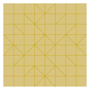 Design By Line Barn Quilt Square MDF Cutout Geometric Triangle Grid - Unfinished For DIY