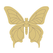 Design By Line Butterfly MDF Cutout Butterfly Silhouette - Unfinished For DIY