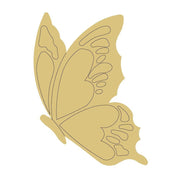 Design By Line Butterfly MDF Cutout With Circles - Unfinished For DIY