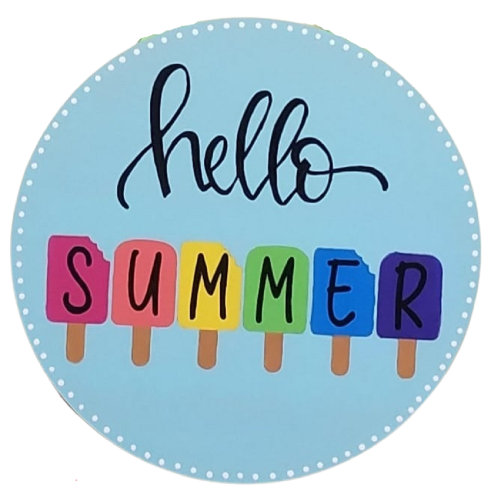 Design By Line Circle MDF Cutout Four Seasons Kit - Unfinished For DIY