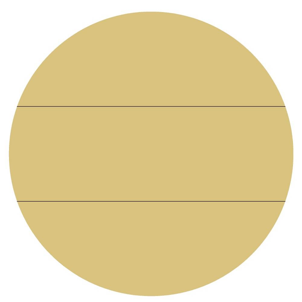 Design By Line Round MDF Cutout Line Etched Circle - Unfinished For DI ...