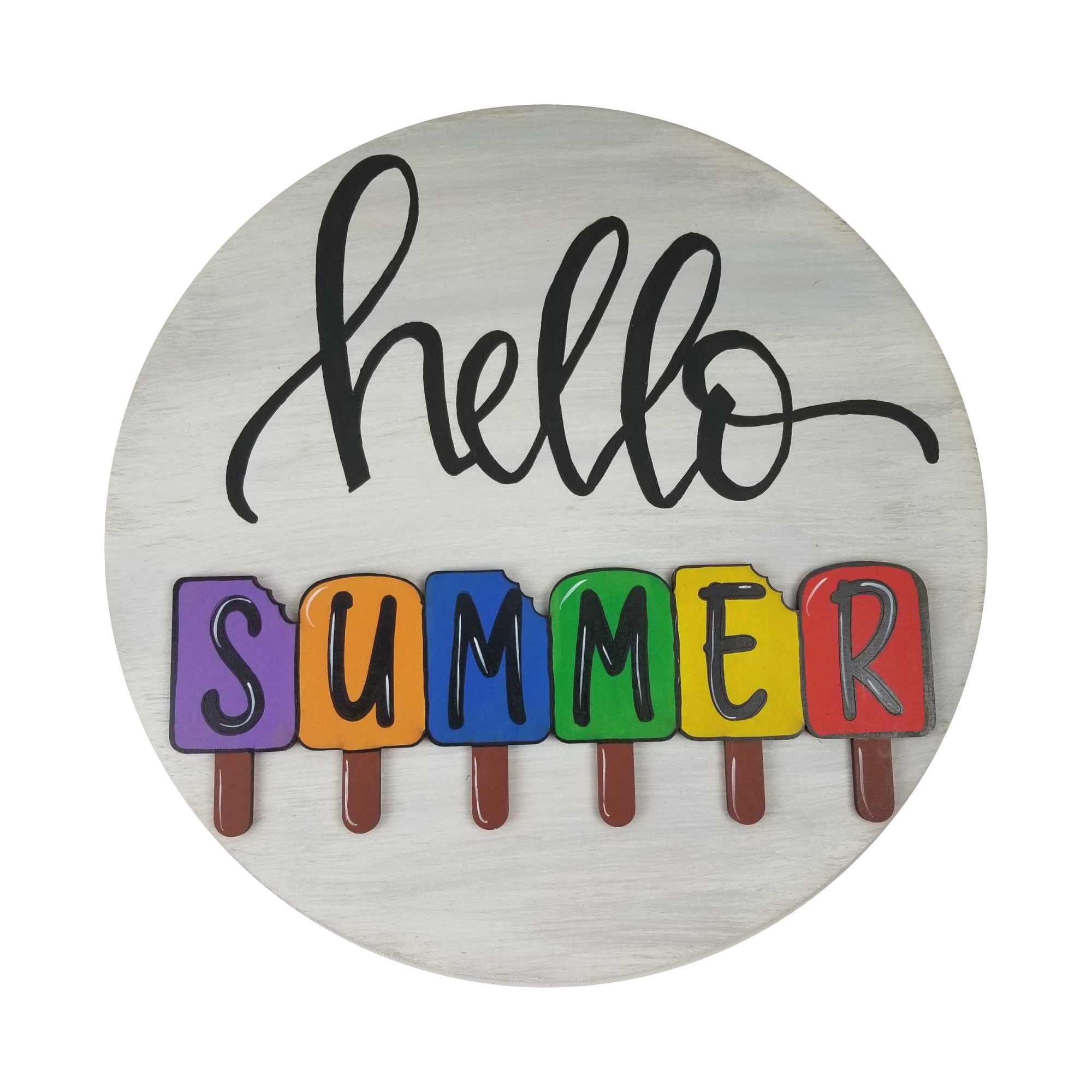 Design By Line Circle MDF Cutout Four Seasons Kit - Unfinished For DIY