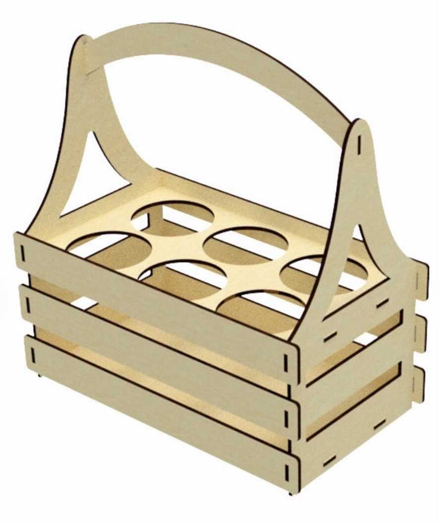 Studio Supplies FIFO Bottle Holder MDF Cutout - Unfinished