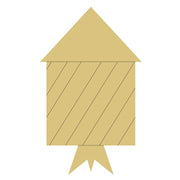 Design By Line Firework MDF Cutout - Unfinished For DIY