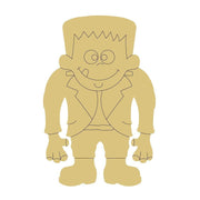 Design By Line Monster MDF Cutout Frankenstein - Unfinished For DIY