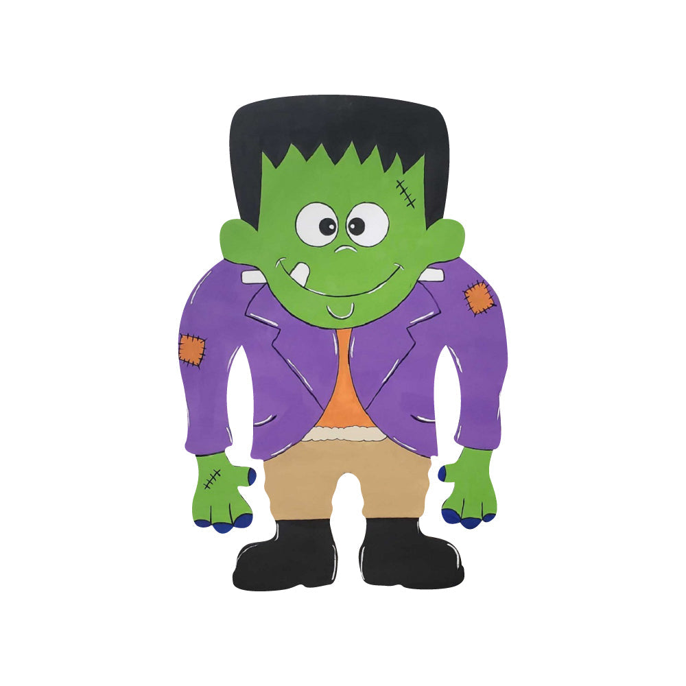 Design By Line Monster MDF Cutout Frankenstein - Unfinished For DIY