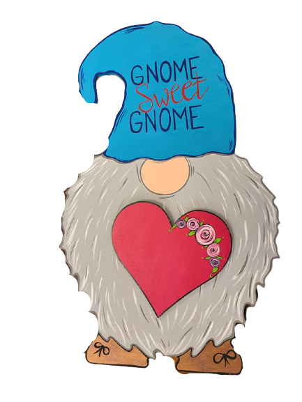 Design By Line Sweet Gnome MDF Cutout - Unfinished For DIY