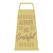 Design By Line Grater MDF Cutout Always Be Grateful - Unfinished For DIY