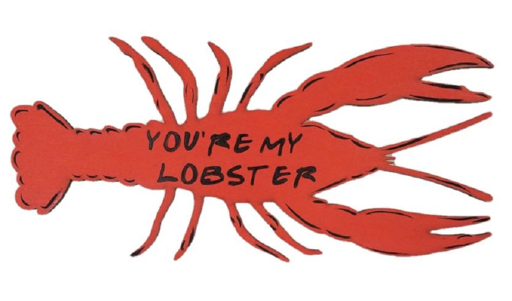 Basic Shape Lobster MDF Cutout Silhouette - Unfinished For DIY