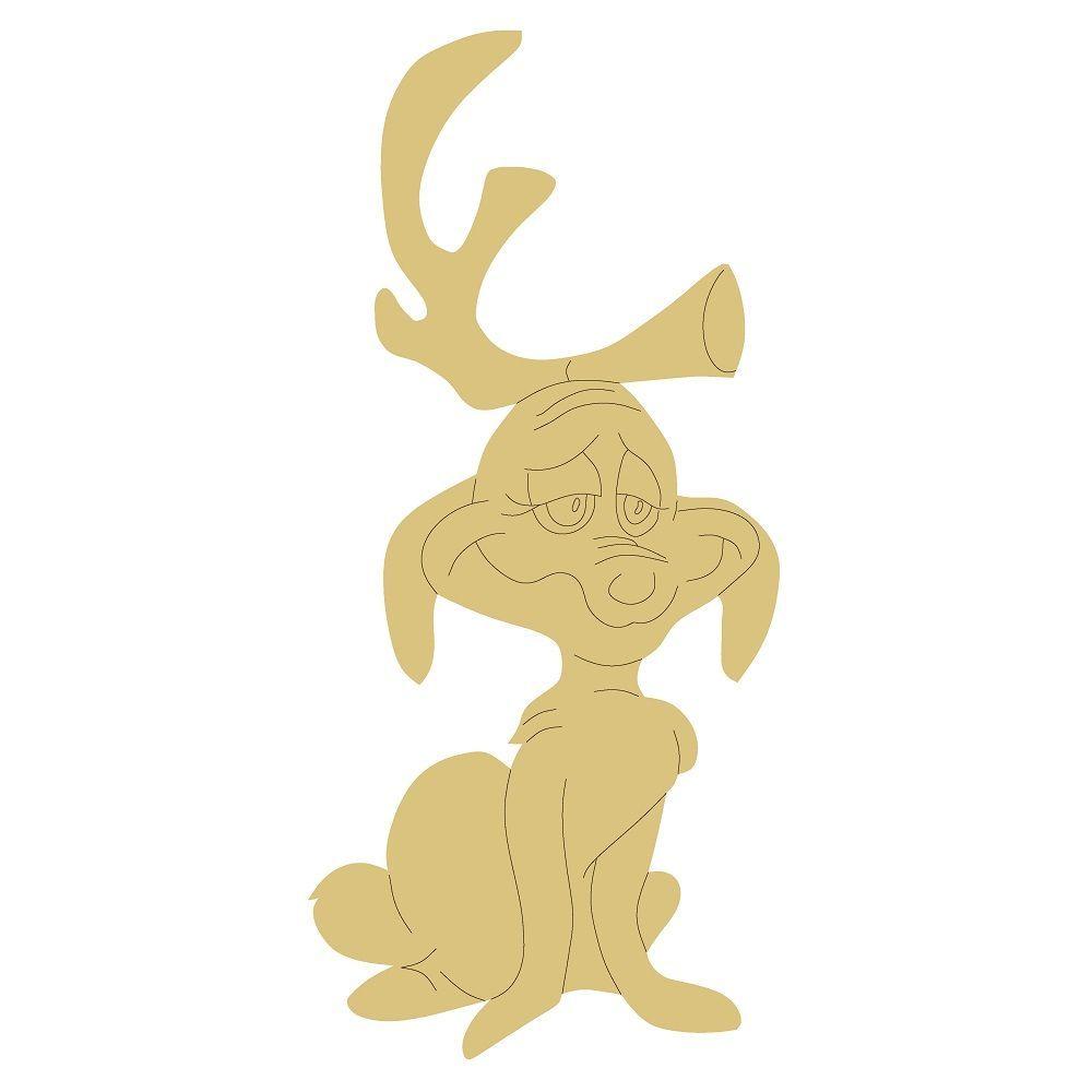 Design By Line Sitting Max MDF Cutout - Unfinished For DIY