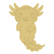 Design By Line Winged Monster MDF Cutout Monster Girl - Unfinished For DIY