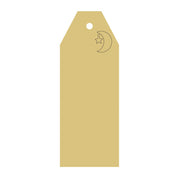 Design By Line Tag MDF Cutout Moon And Star - Unfinished For DIY