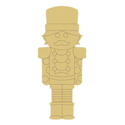 Design By Line Nutcracker MDF Cutout Soldier Silhouette Style 3 - Unfinished For DIY