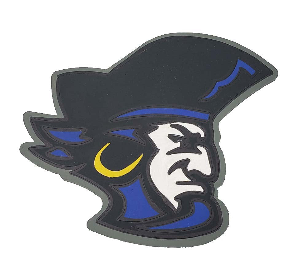 Design By Line Pirate MDF Cutout Silhouette - Unfinished For DIY