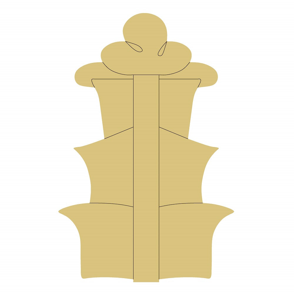 Design By Line Presents MDF Cutout Silhouette - Unfinished For DIY